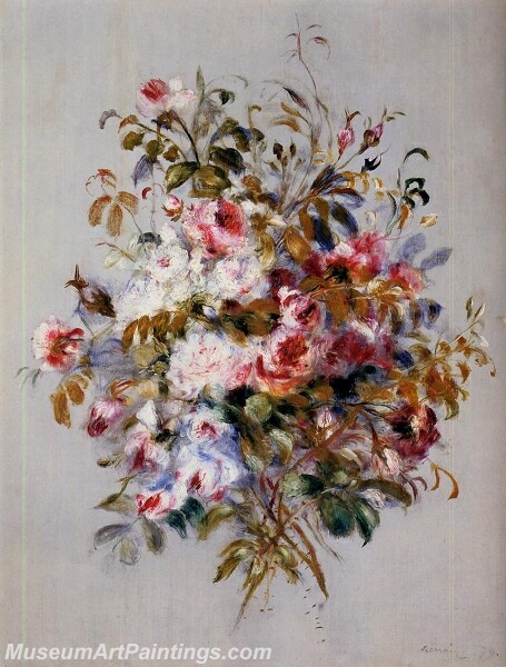 A Bouquet of Roses Painting