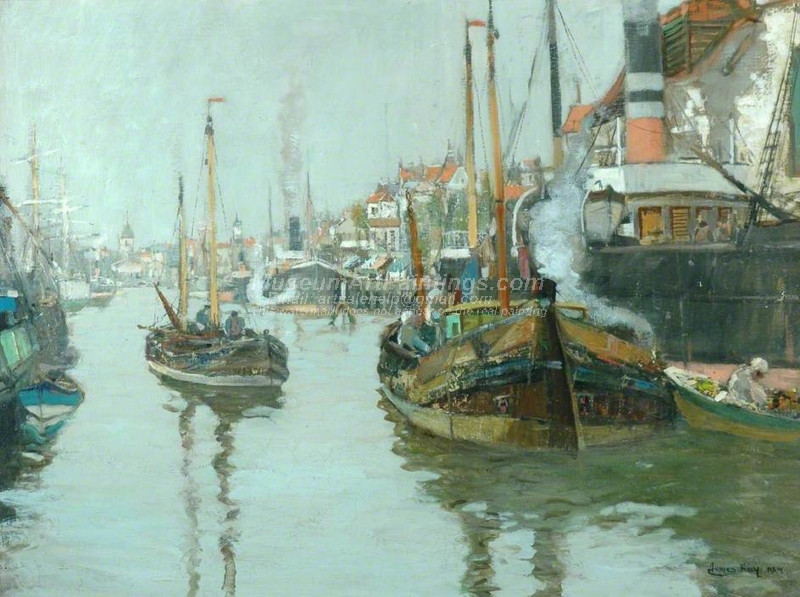 A Dutch Canal by James Kay