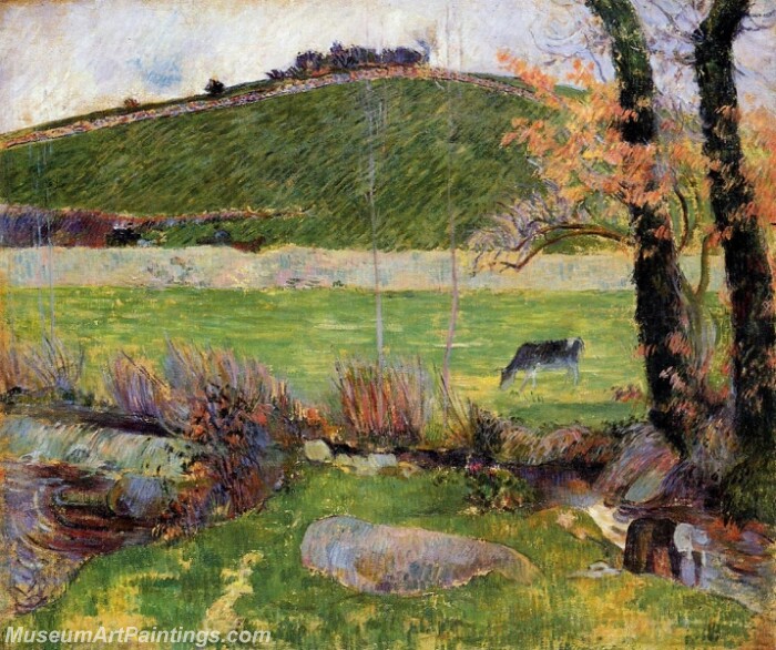 A Meadow on the Banks of the Aven Painting