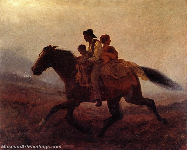 A Ride for Freedom The Fugitive Slaves Painting