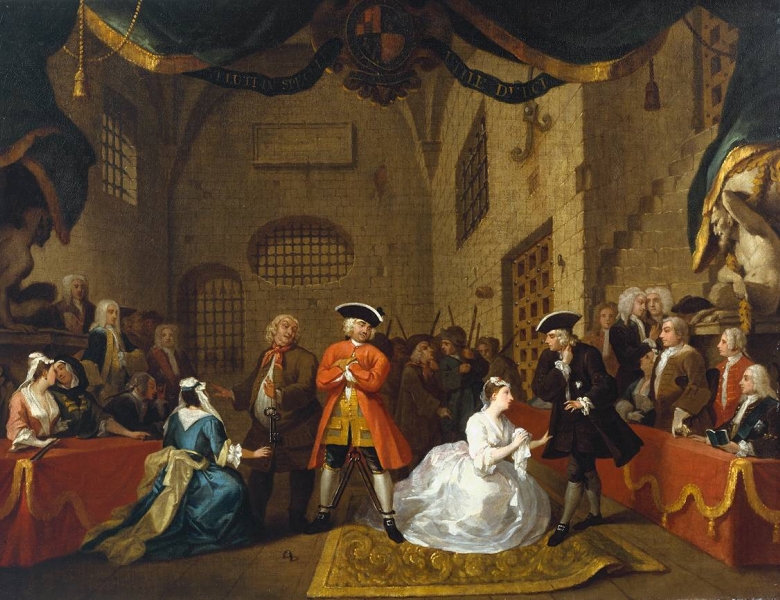 A Scene from The Beggar's Opera VI by William Hogarth