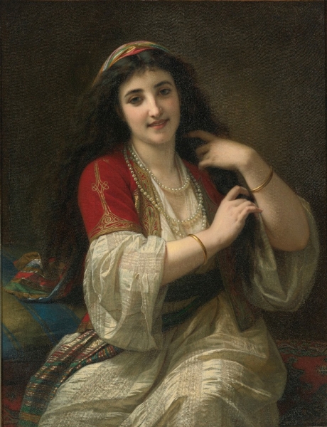 A Turkish Beauty by Hugues Merle