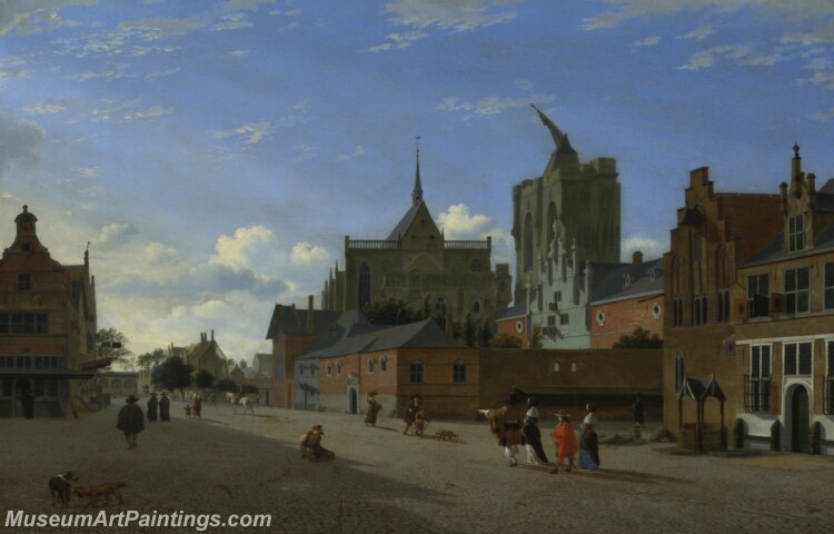 A View in Cologne Painting