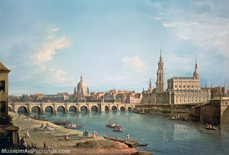 A View of Dresden Painting