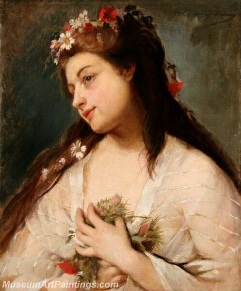 A Young Beauty Painting