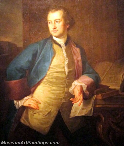 A portrait of John Morgan Painting