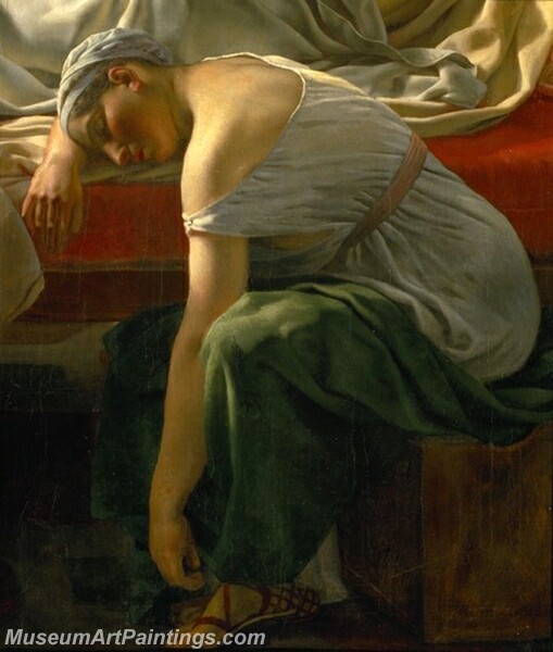 A sleeping woman Painting