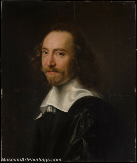 Abraham de Vries Portrait of a Man Painting