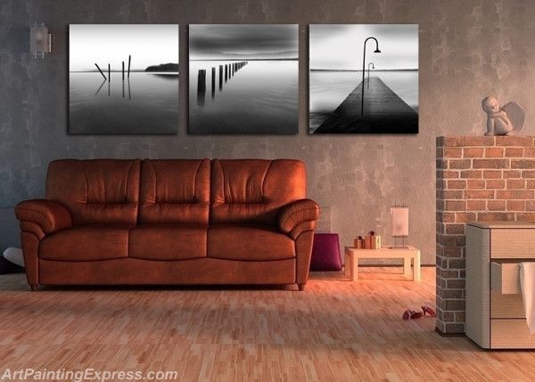 Abstract Canvas Prints Set of 3 Modern Wall Art Paintings FACP266