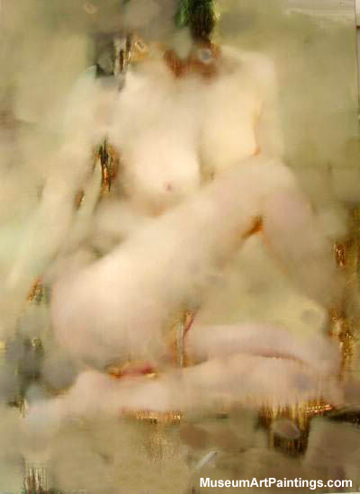 Abstract Nude Painting 004