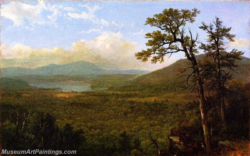 Adirondack Mountains New York Painting