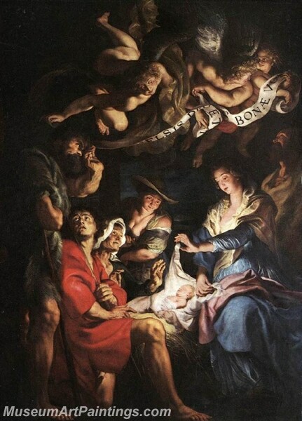 Adoration of the Shepherds Painting