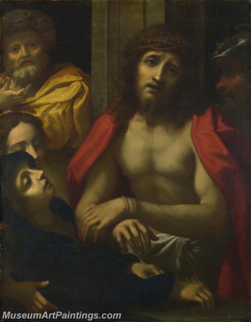 After Correggio Christ presented to the People Ecce Homo Painting