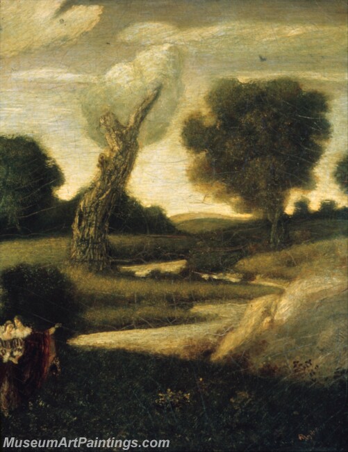 Albert Pinkham Ryder The Forest of Arden Painting