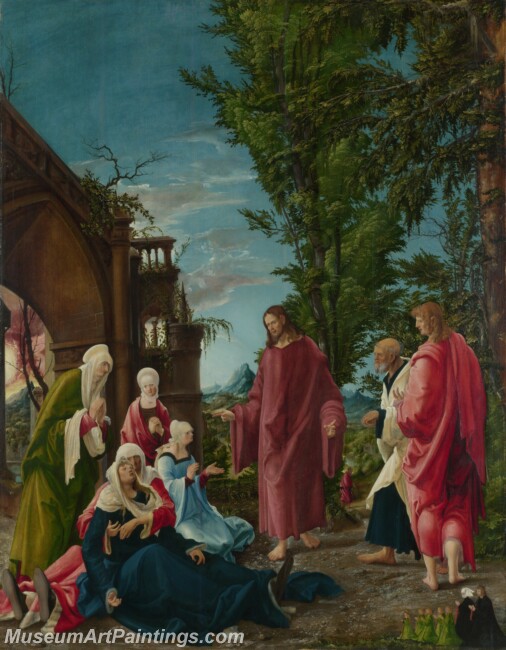 Albrecht Altdorfer Christ taking Leave of his Mother Painting