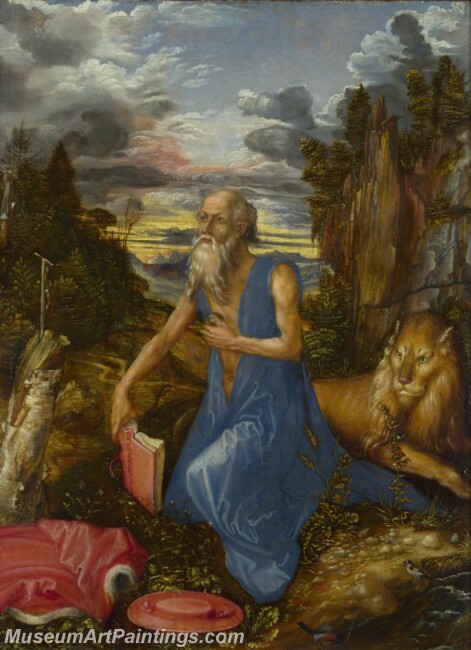 Albrecht Drer Saint Jerome Painting