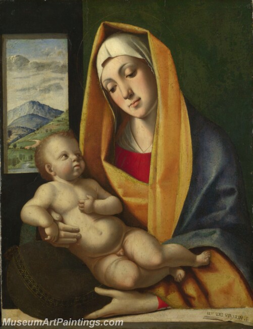 Alvise Vivarini The Virgin and Child Painting