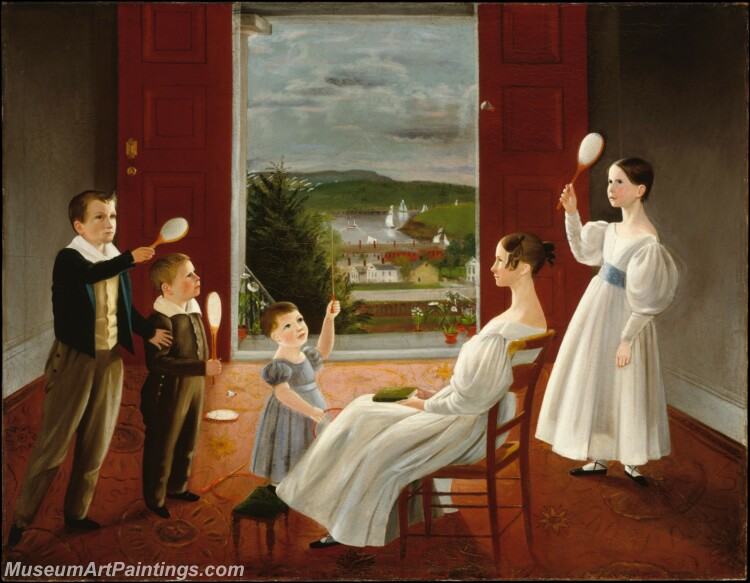 Ambrose Andrews The Children of Nathan Starr Painting