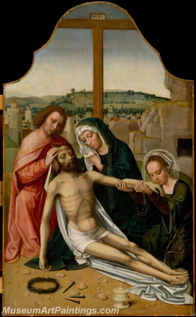 Ambrosius Benson The Lamentation Painting