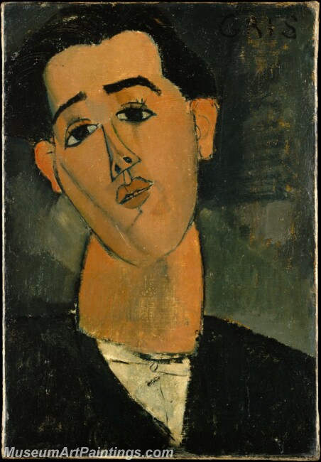 Amedeo Modigliani Juan Gris Painting