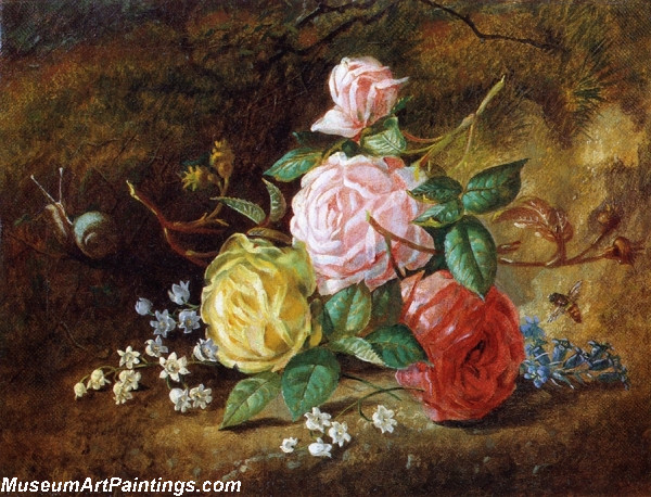 American Roses Painting