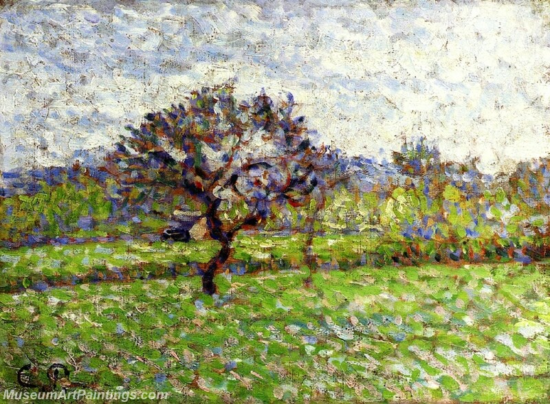 An Apple Tree at Eragny Painting