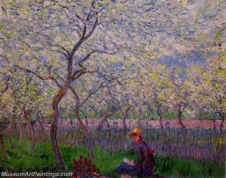 An Orchard in Spring Painting