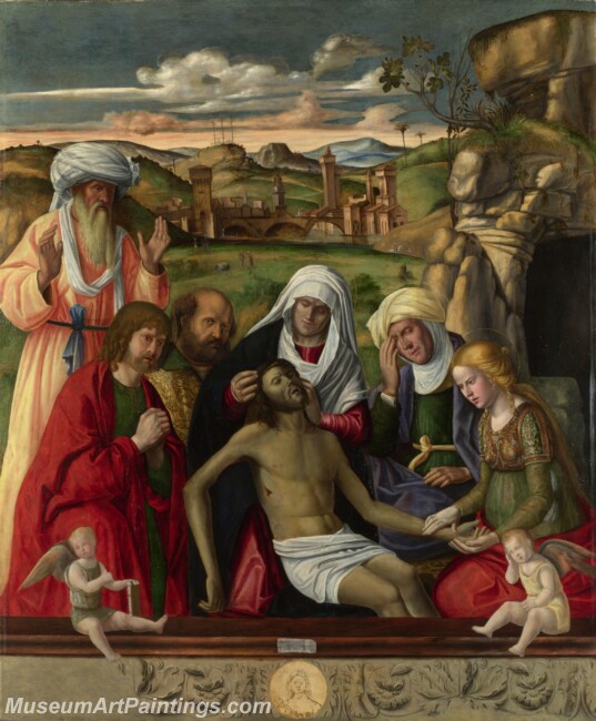 Andrea Busati The Entombment Painting