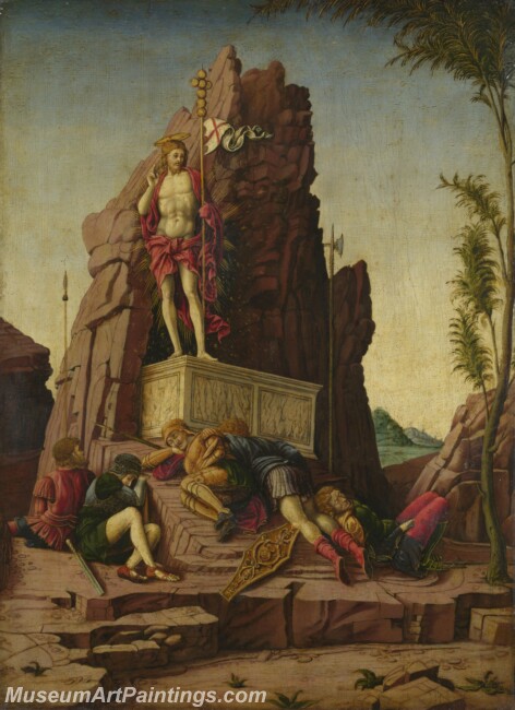 Andrea Mantegna The Resurrection Painting