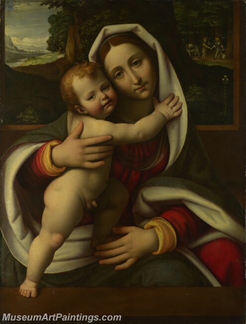 Andrea Solario The Virgin and Child Painting