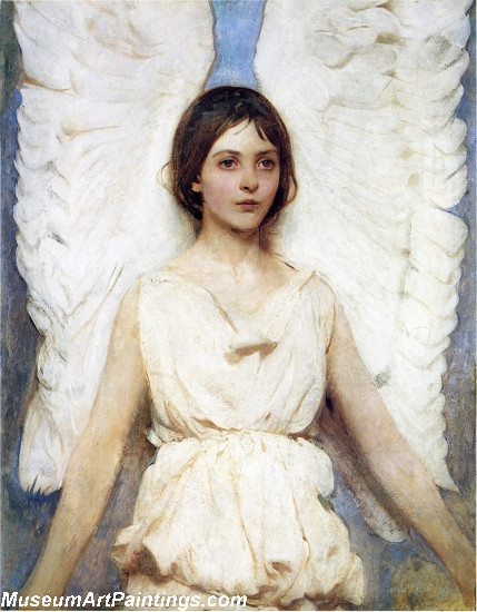 Angel Painting by Abbott Handerson Thayer