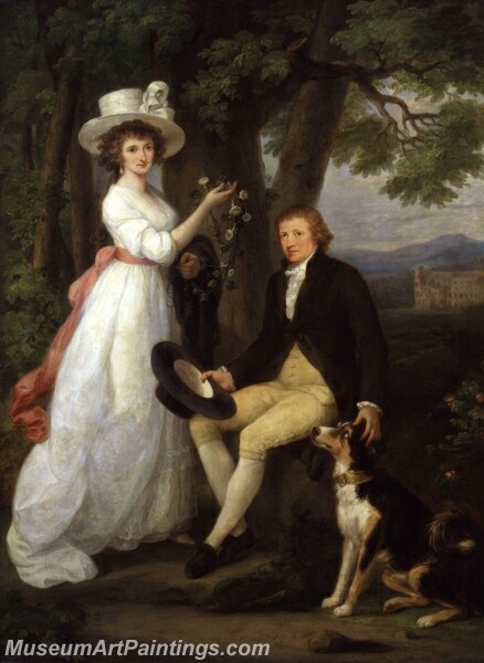 Anna Maria Jenkins and Thomas Jenkins Painting
