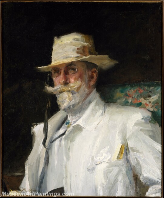 Annie Traquair Lang William Merritt Chase Painting