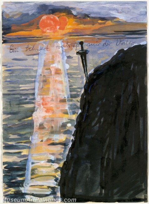 Anselm Kiefer My Father Pledged Me a Sword Painting