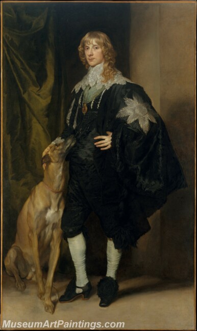 Anthony van Dyck James Stuart Duke of Richmond and Lennox Painting