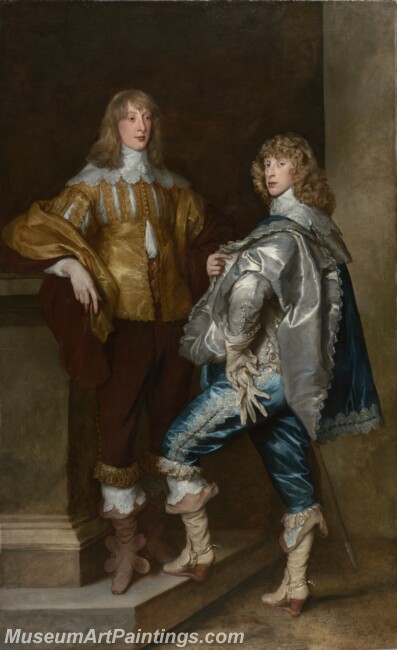 Anthony van Dyck Lord John Stuart and his Brother Lord Bernard Stuart Painting