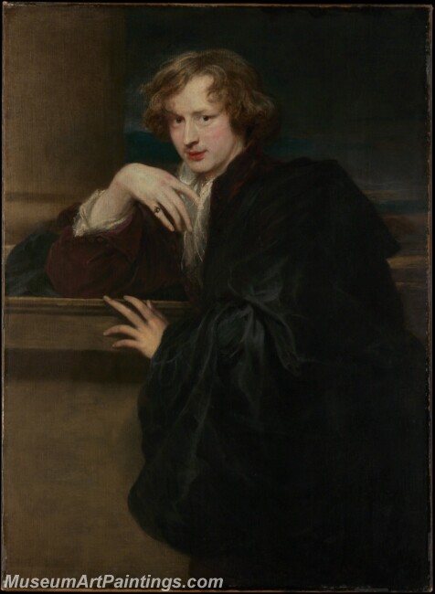 Anthony van Dyck Self Portrait Painting