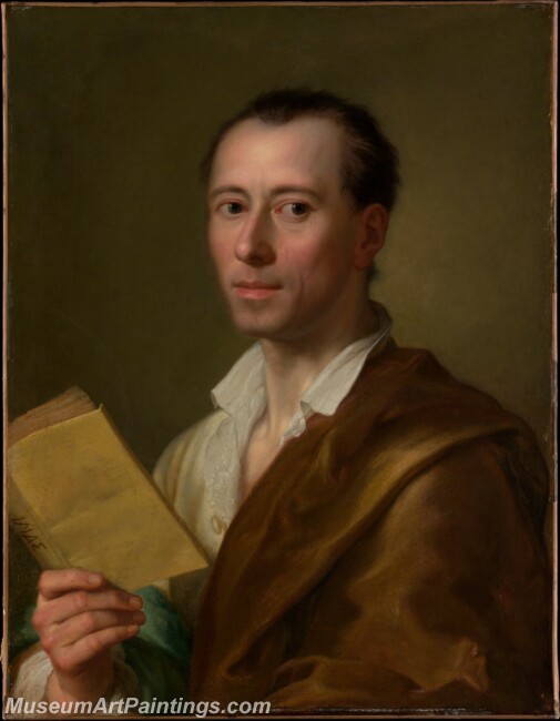 Anton Raphael Mengs Johann Joachim Winckelmann Painting