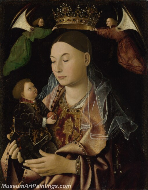 Antonello da Messina The Virgin and Child Painting