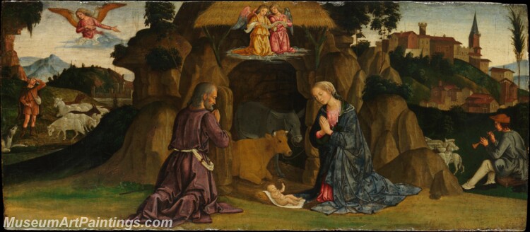 Antoniazzo Romano The Nativity Painting