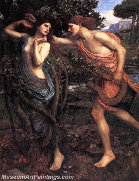 Apollo and Daphne Painting