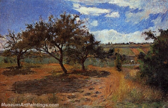 Apple Trees at l'Hermitage II Painting