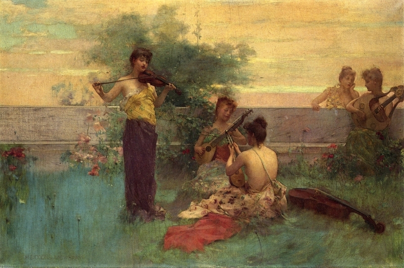 Arcadia by Henry Siddons Mowbray