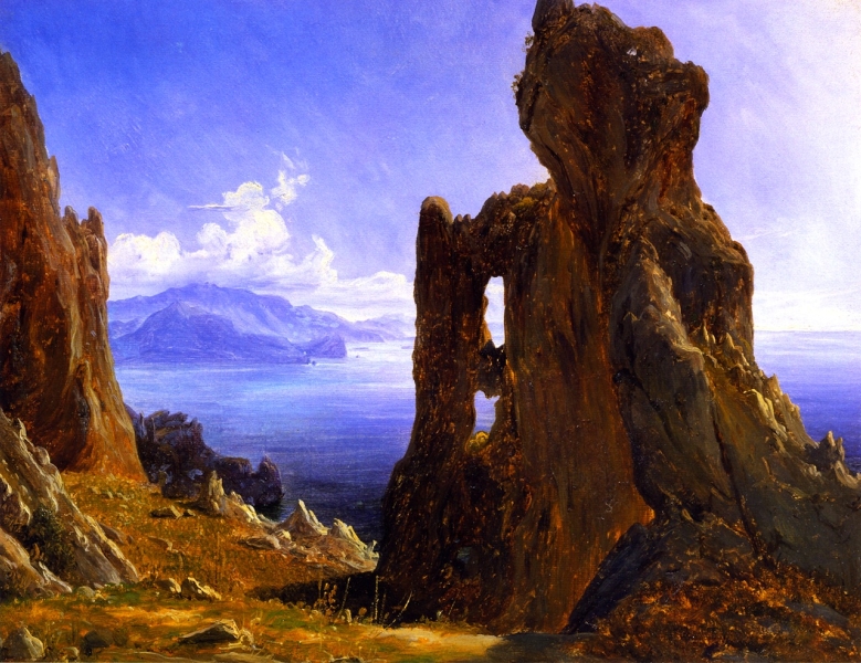 Arco Naturale Capri by Thomas Fearnley