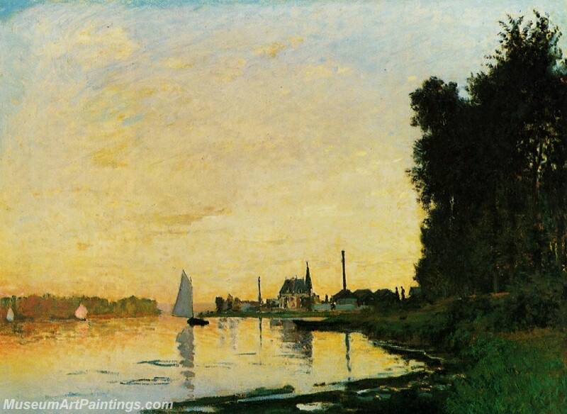 Argenteuil Late Afternoon Painting