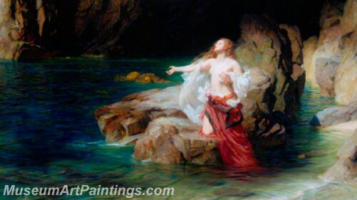 Ariadne Deserted by Theseus Painting