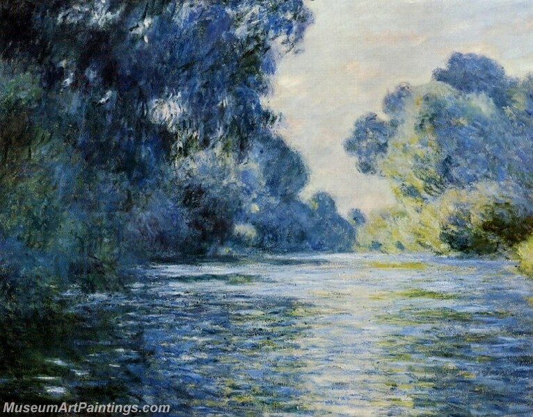 Arm of the Seine at Giverny Painting