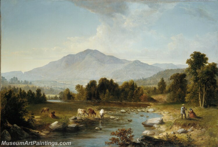 Asher Brown Durand High Point Shandaken Mountains Painting