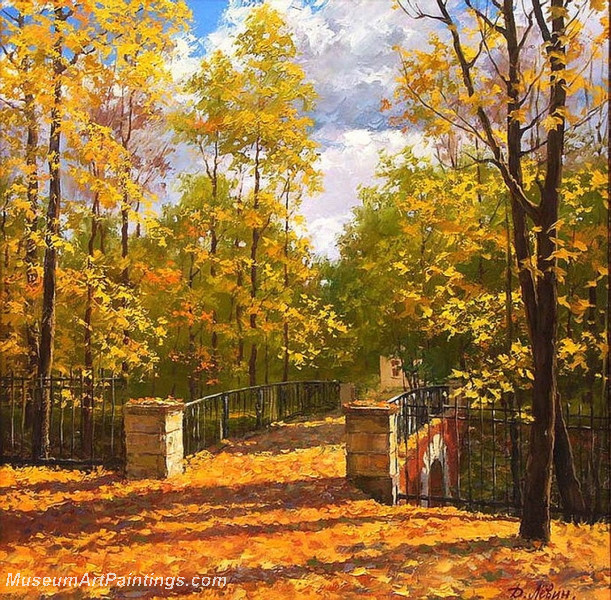 Autumn Landscape Paintings 004