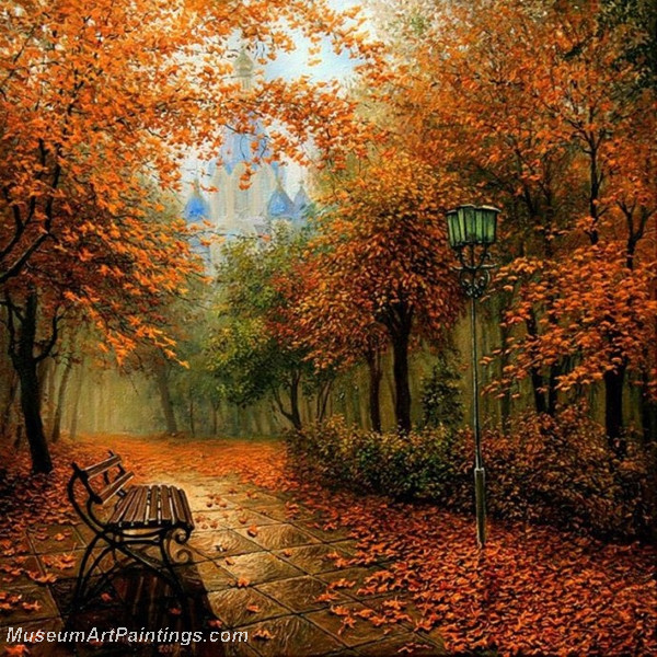 Autumn Landscape Paintings 005